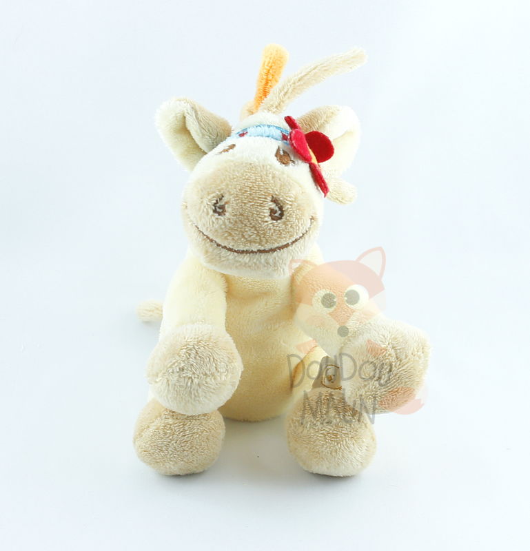 Noukies kaya & pinto cuddly toy beige horse 